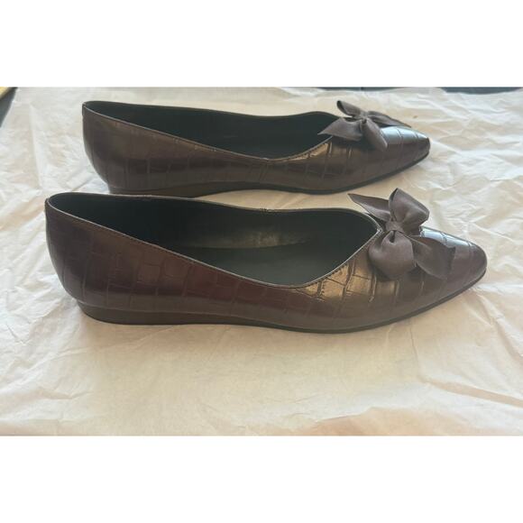 New ~ KENNETH COLE ~ Reaction Women's Lily Bow Flat Size 8 FALL - Picture 4 of 10